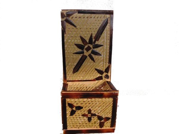 BAMBOO BRUSH STAND