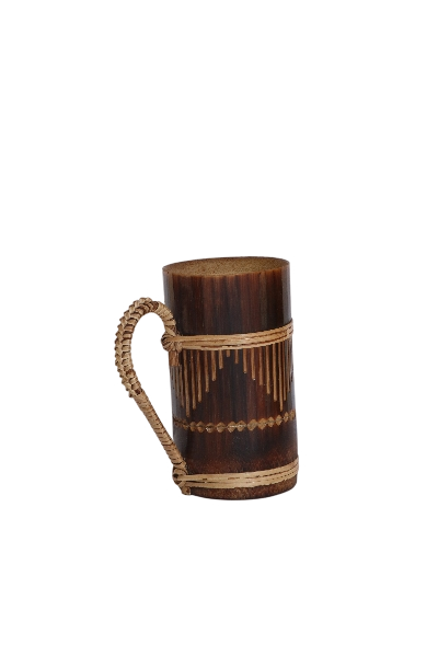 Rustic Bamboo Mug