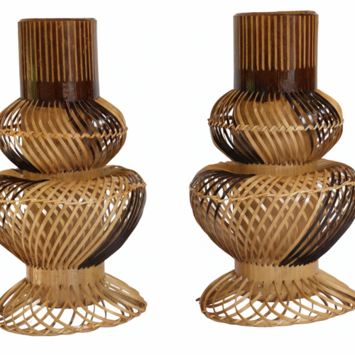 Bamboo Flower Vase (2 Folds)