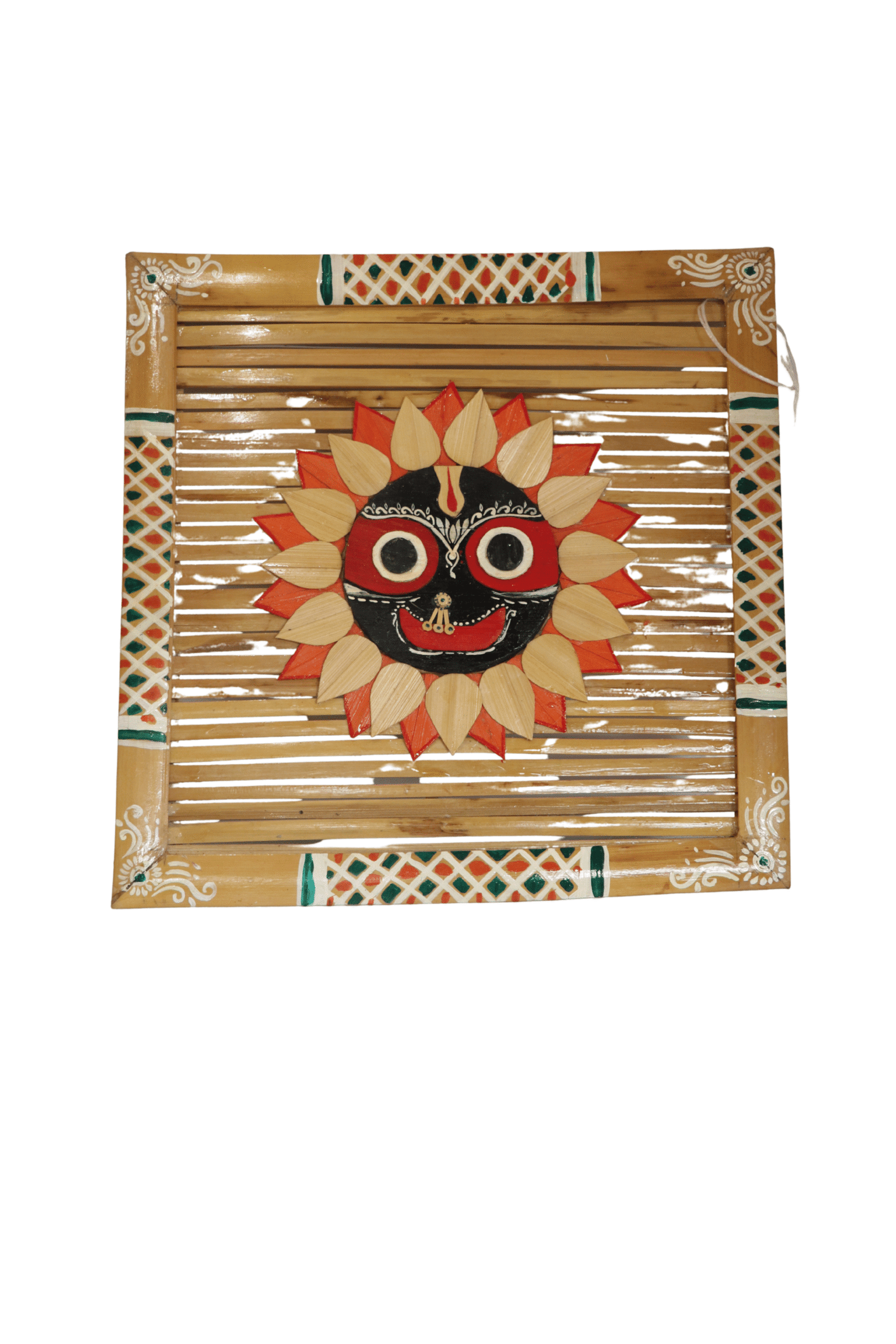 Bamboo Lord Jagannath Wall Hanging (Small)