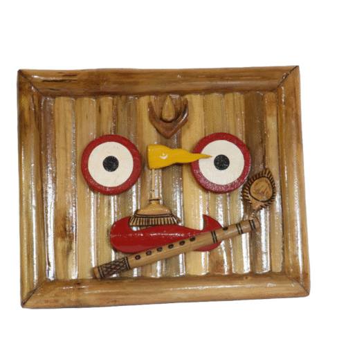 Wall Hanging Bamboo Lord Jagannath
