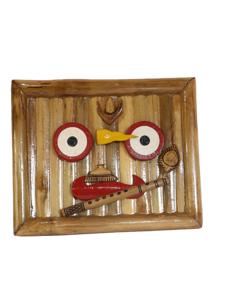 Wall Hanging Bamboo Lord Jagannath